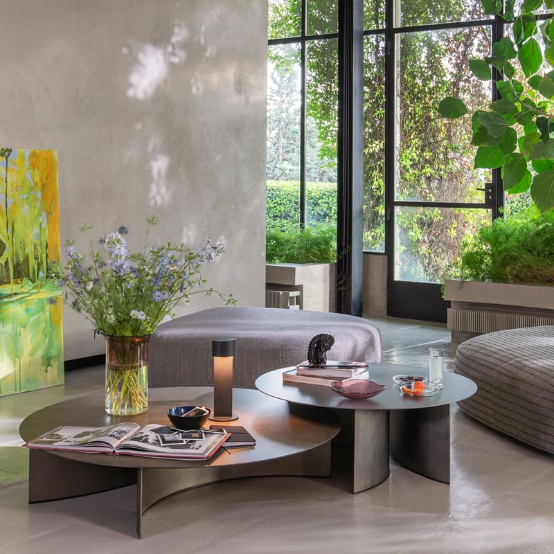 Flou Tavolino Pierre d120 h58 LONGHO Design Concept Store