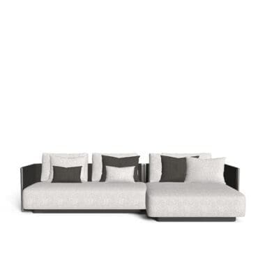 Talenti - Divano Modulare George inox Castle White