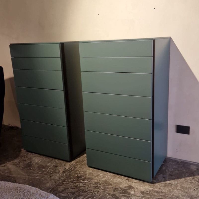 LEMA Cassettone Florens 7 cassetti assenzio opaco Longho Design Palermo