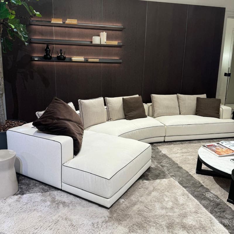 Molteni Divano modulare Augusto 404x255 Kendall 1 Longho Design Palermo