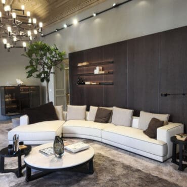 Molteni Divano modulare Augusto 404x255 Kendall 2 Longho Design Palermo
