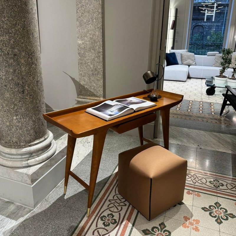 Molteni Pouf Domino Next 45x45 tessuto Zaara 1 Longho Design Palermo