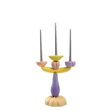 Seletti Candelabro Vitamin Aubergine Longho Design Palermo