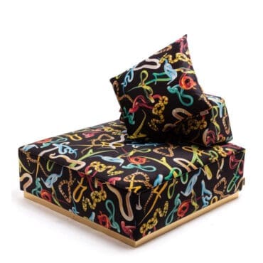 Seletti Pouf modulare completo Snakes Longho Design Palermo
