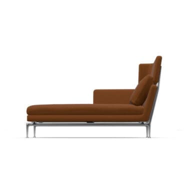 Vitra - Suita Chaise Longue piccola a destra con poggiatesta