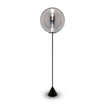 Tom Dixon Lampada da terra Globe Cone Silver 1 Longho Design Palermo