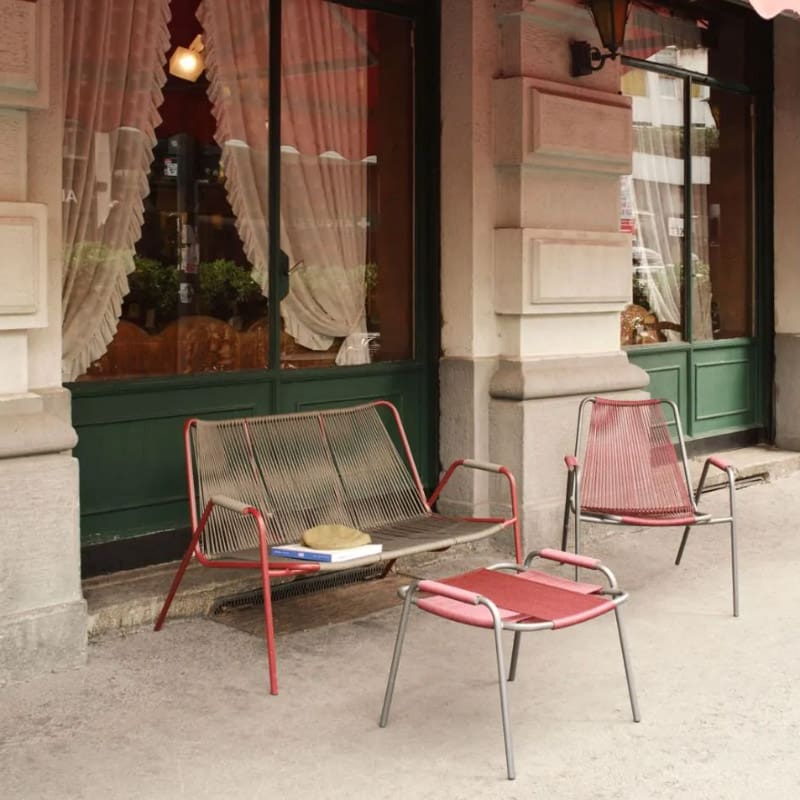 Unopiù Divanetto Coco syrah ecru 1 Longho Design Palermo