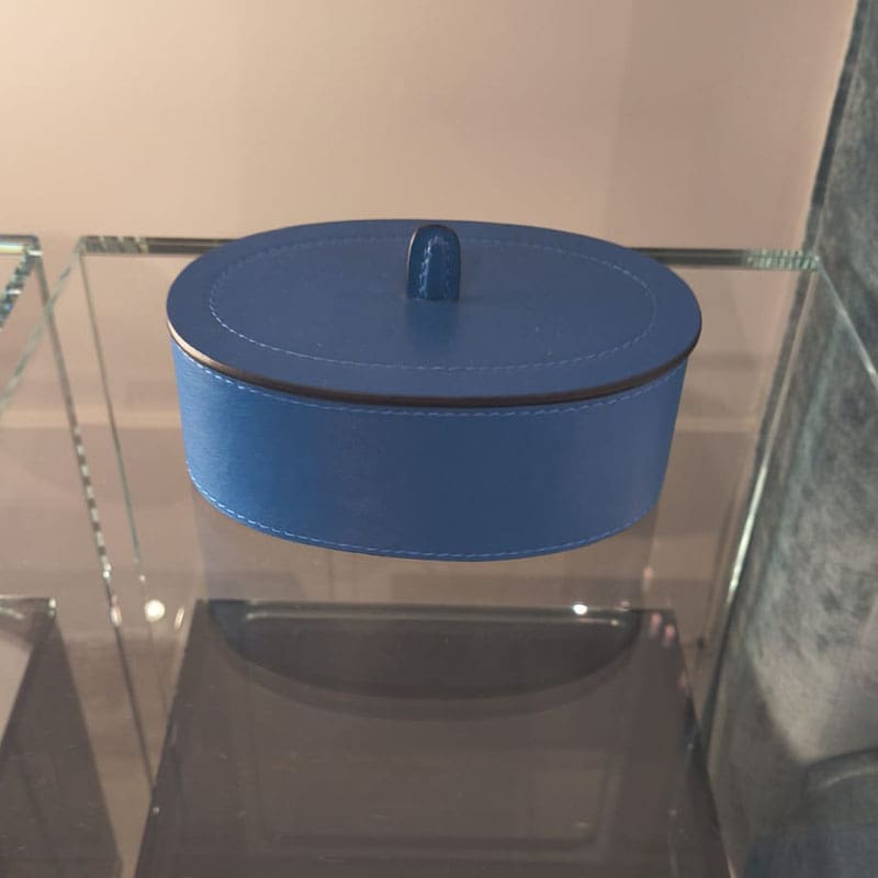 Giobagnara scatola Harris piccola turchese 2 longho design palermo