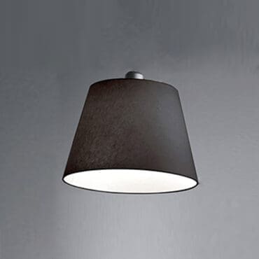 Artemide diffusore in tessuto nero ø 420 mm Longho Design Palermo