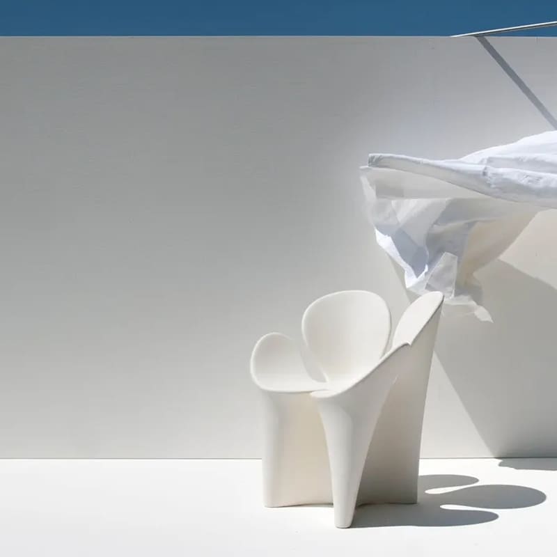 Driade Poltroncina Clover bianco Longho Design Palermo