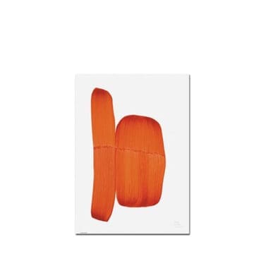Vitra Poster Ronan Bouroullec Drawing, orange Longho Design Palermo