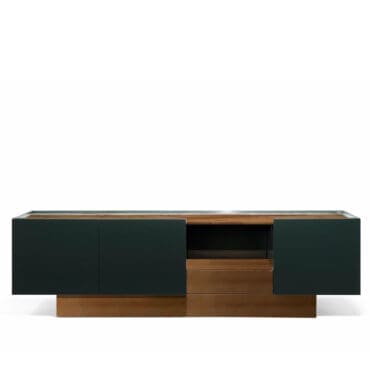 Molteni - Madia Archway L270 piano in limba pine green