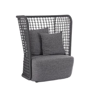 Bizzotto Poltrona C-C Kollar antracite Longho Design Palermo
