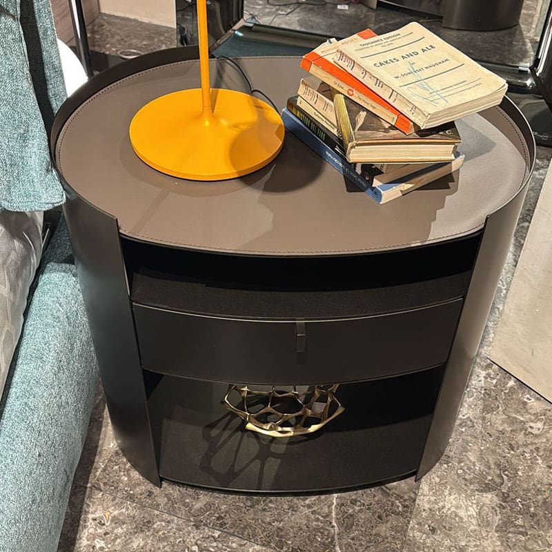 Flou Comodino Lotus Brunito Opaco longho design palermo