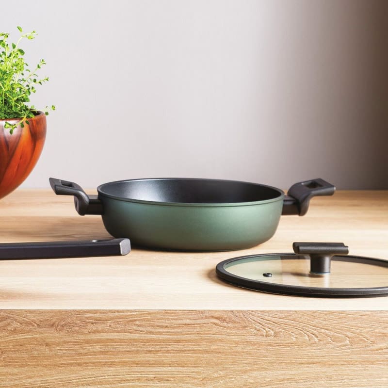 Sambonet Casseruola bassa 2 maniglie Titan Pro Green Double Induction 2 Longho Design Palermo