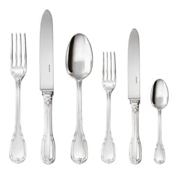 Sambonet Servizio tavola 36 posate Saint Bonnet EPNS Manico Cavo Orfèvre Longho Design Palermo
