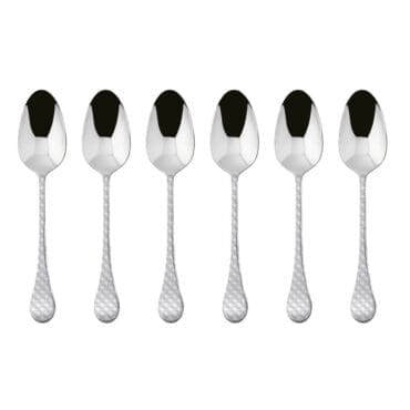Sambonet Set 6 cucchiaini caffè espresso Taormina Monoblocco acciaio mirror Longho Design Palermo