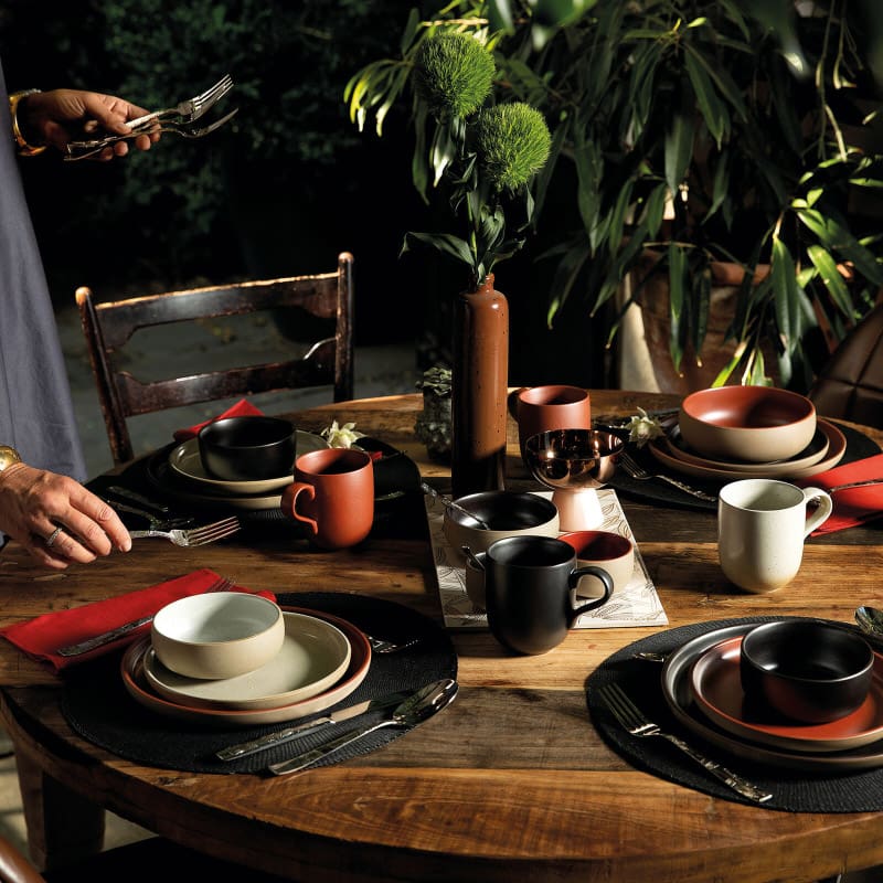 Sambonet Set 6 forchettine dolce Jungle Monoblocco acciaio mirror 2 Longho Design Palermo