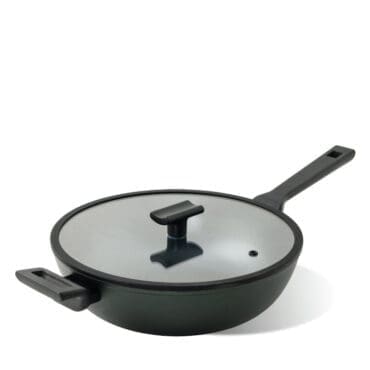 Sambonet Wok con coperchio Titan Pro Green Double Induction d30 Longho Design Palermo