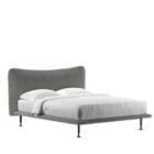Flou - Letto matrimoniale Baia170x200 tess. Cat. 2 Seattle longho design palermo