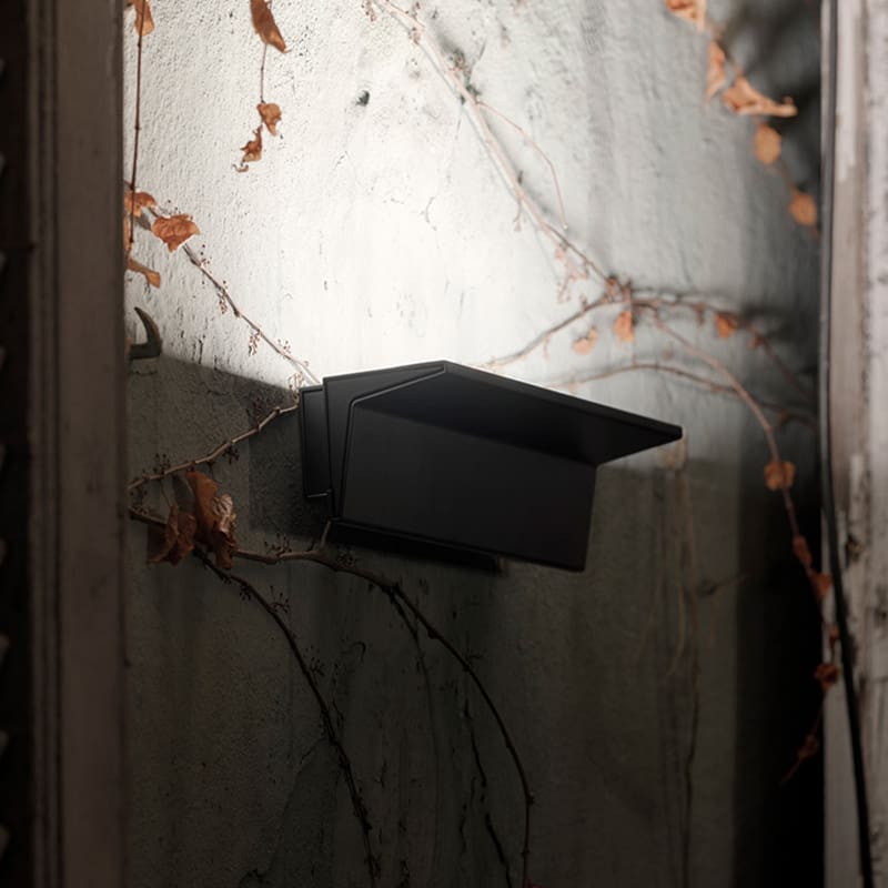 Nemo Lampada da parete Zena nero Longho Design Palermo