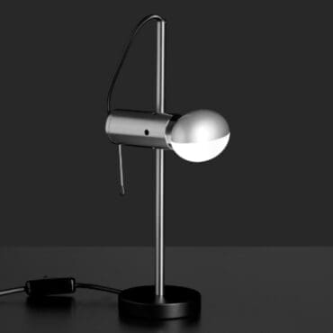 Oluce Lampada da tavolo Agnoli 251 nichel Longho Design Palermo