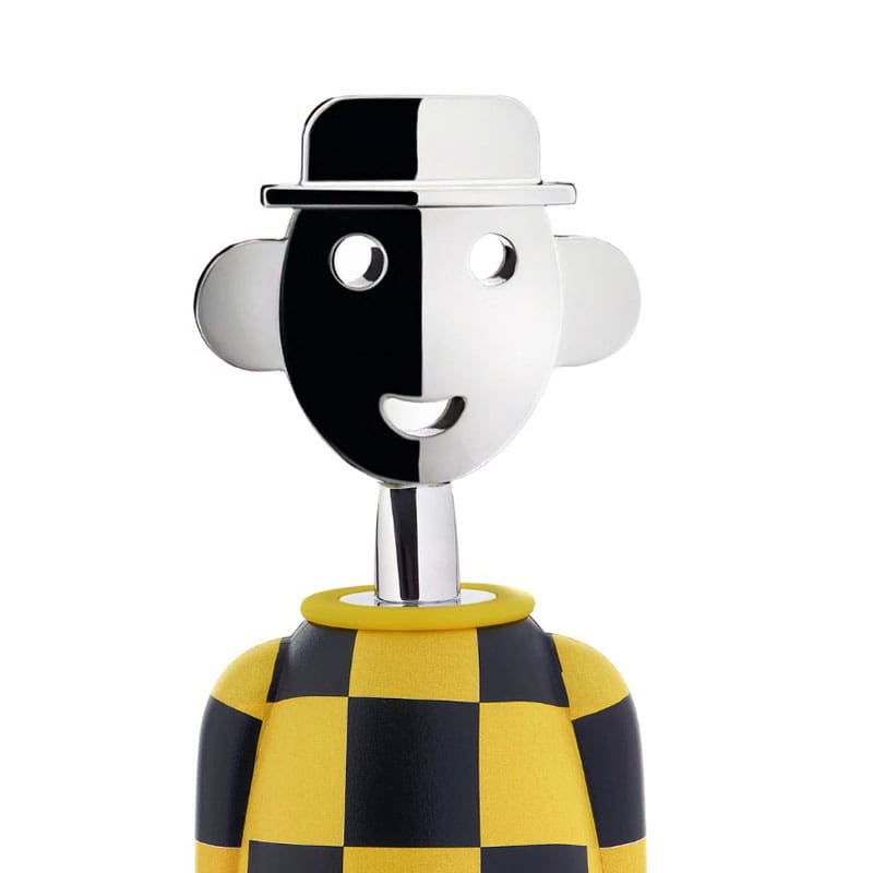 Alessi Cavatappi Alessandro M giallo nero 2 longho design palermo