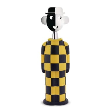 Alessi Cavatappi Alessandro M giallo nero longho design palermo