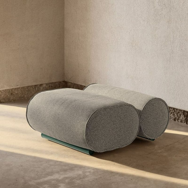 Desalto Pouf doppio Roller Longho Design Palermo