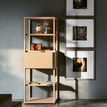 Desalto Libreria modulare Helsinki L70 con contenitore Longho Design Palermo
