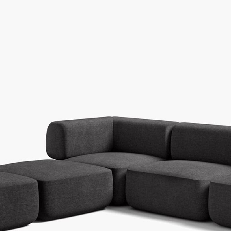 Desalto Pouf Sum con schienale angolare 1 Longho Design Palermo