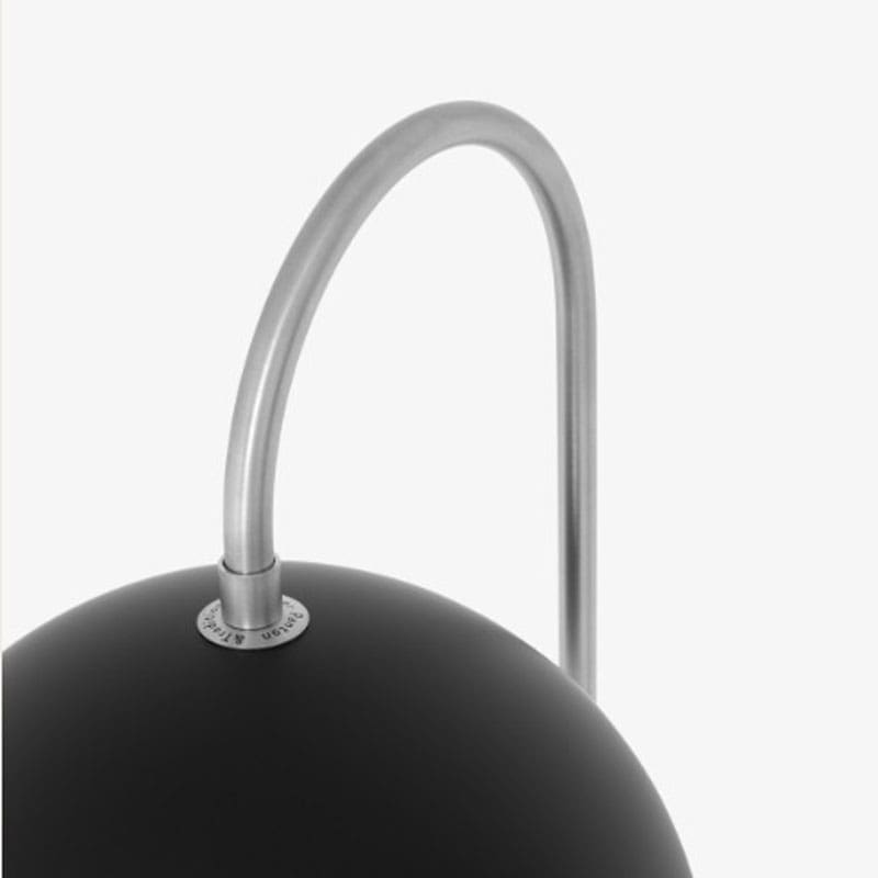 E Tradition Lampada da terra Flowerpot VP12 matt black 2 longho design palermo