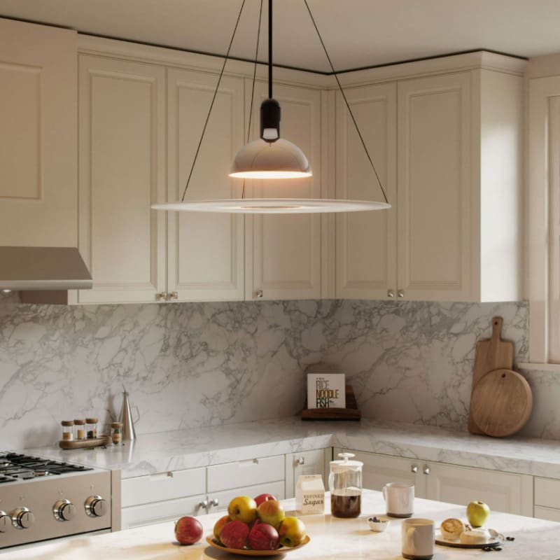 Flos Lampadario Frisbi Longho Design Palermo