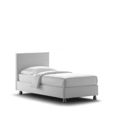 Flou Letto singolo Notturno 2 Testata alta base Leonardo Longho Design Palermo