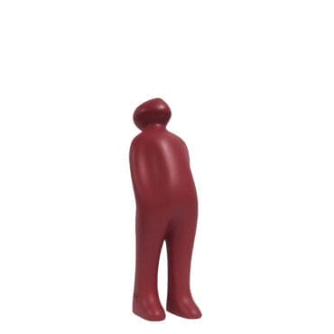 Gardeco Scultura The Visitor small garnet longho design palermo