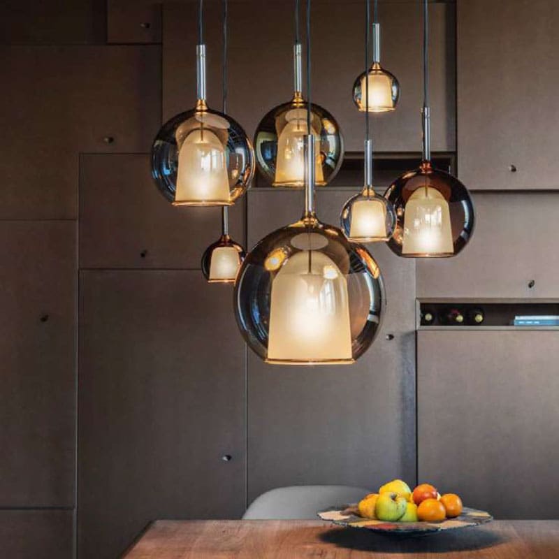 Penta light Lampada a sospensione Glo bronzo Longho Design Palermo