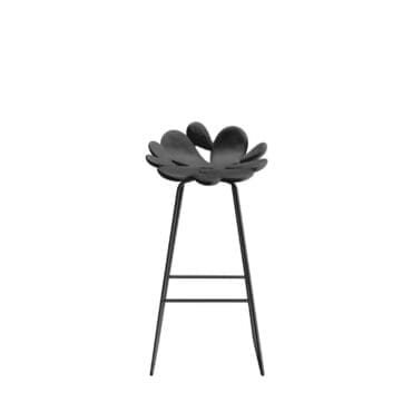 Qeeboo Sgabello Filicudi nero longho design palermo