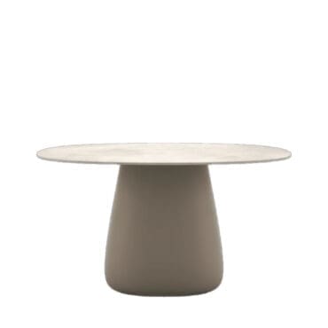 Qeeboo Tavolo Cobble 135 Stoneware bianco Longho Design Palermo