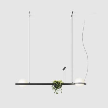 Vibia Lampada a sospensione Palma 3734 grafite Longho Design Palermo