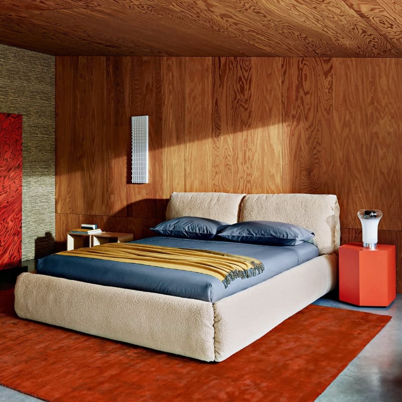 Zanotta Letto matrimoniale ZaZa Bed 3 Longho Design Palermo