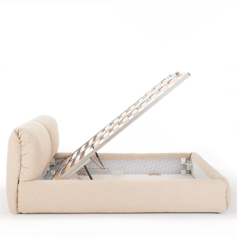 Zanotta Letto matrimoniale ZaZa Bed con vano contenitore Longho Design Palermo