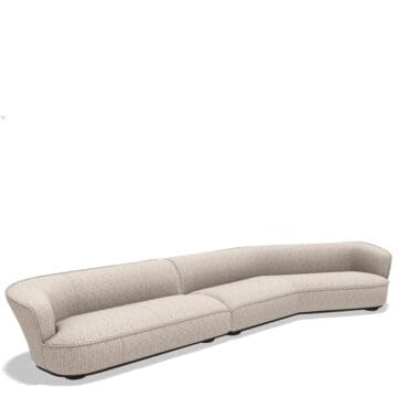 Maxalto Divano componibile Lilum 415x97 tessuto cat.D Longho Design Palermo