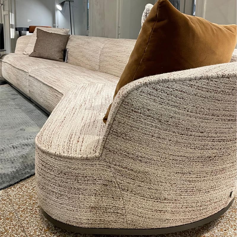 Maxalto Divano componibile Lilum 415x97 tessuto cat.D Longho Design Palermo