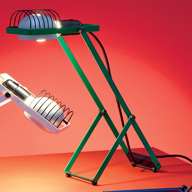 Artemide Lampada da tavolo Sintesi verde 1 Longho Design Palermo