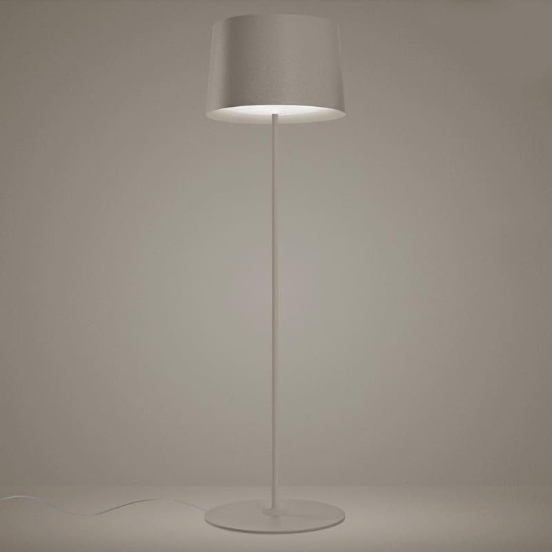 Foscarini Lampada da terra Twiggy Lettura greige 1 Longho Design Palermo