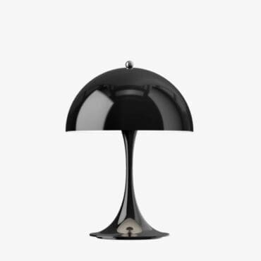 Louis Poulsen Lampada da tavolo Panthella 250 Portable Opaque Black Longho Design Palermo