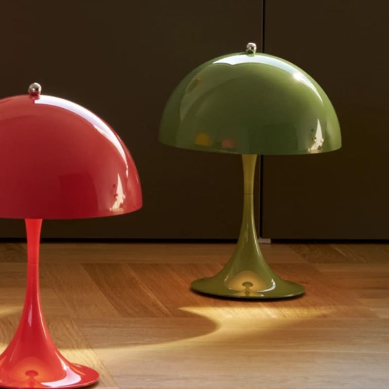 Louis Poulsen Lampada da tavolo Panthella 250 Portable Opaque Moss Green 1 Longho Design Palermo