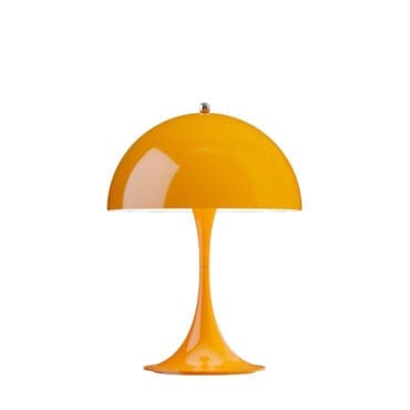 Louis Poulsen Lampada da tavolo Panthella 250 Portable Opaque Orange Longho Design Palermo