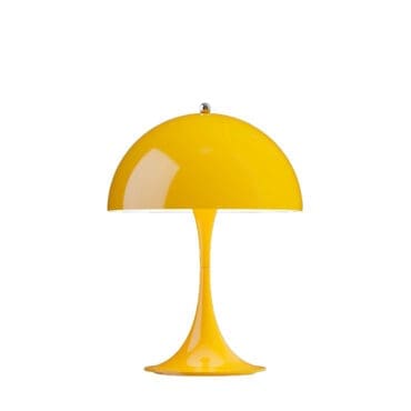 Louis Poulsen Lampada da tavolo Panthella 250 Portable Opaque Yellow Longho Design Palermo