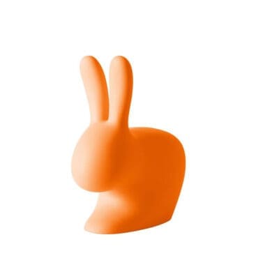 Qeeboo Sedia Coniglio arancione longho design palermo